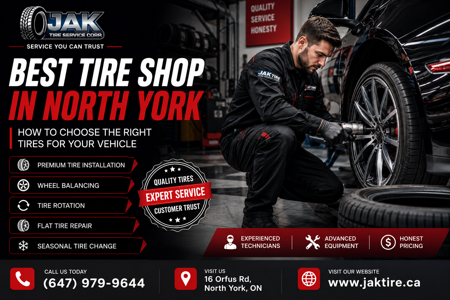 Best Tire Shop in North York