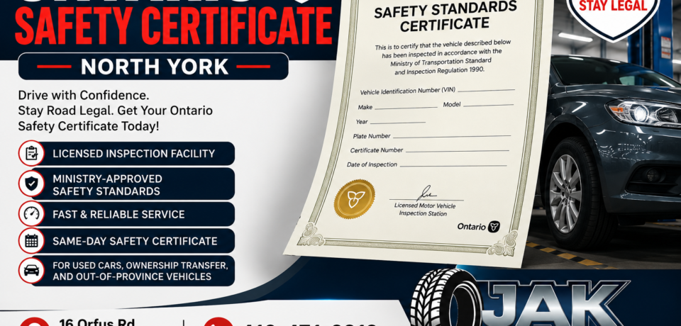Ontario Safety Certificate
