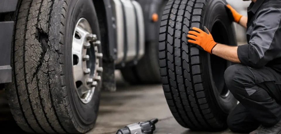 Heavy Truck Tire Repair: Fix or Replace?