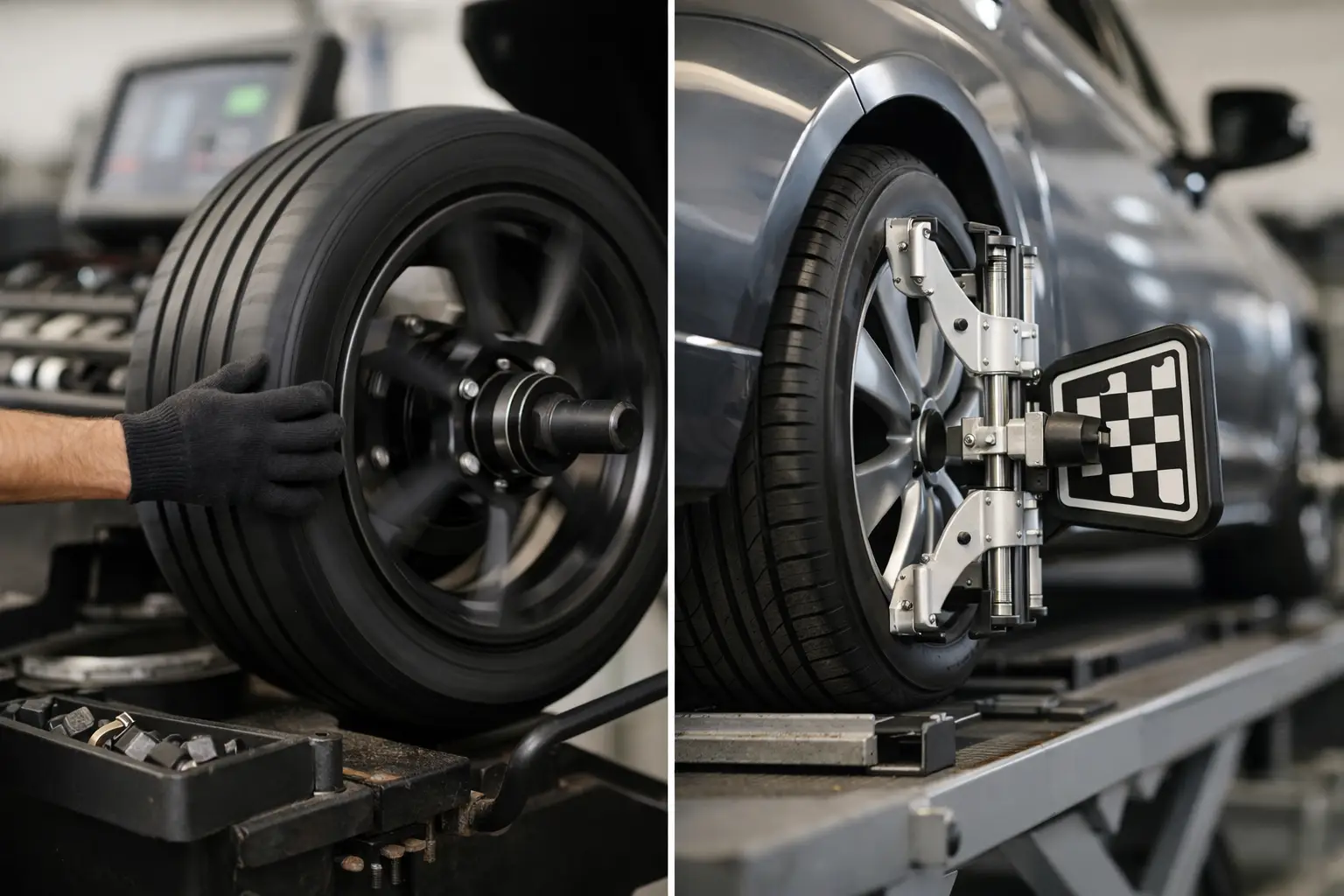 Wheel Balancing Versus Alignment Service