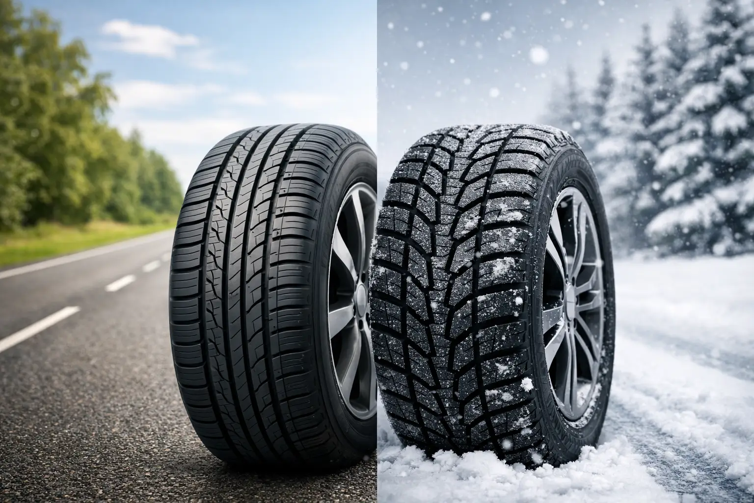 All Season Versus Winter Tires Compared